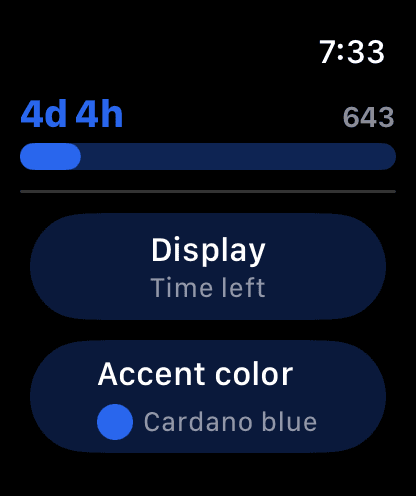 Apple Watch app
